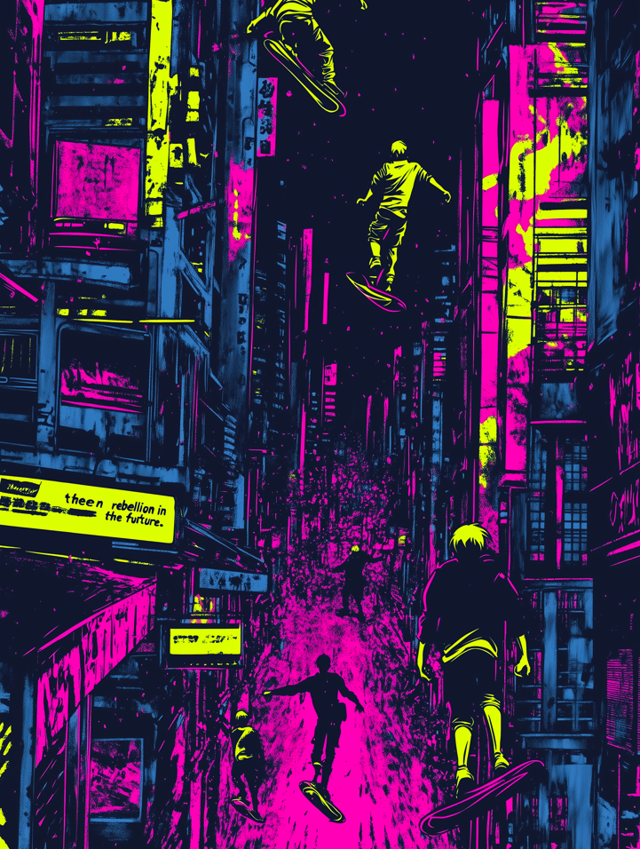 Hoverboard Uprising – Desk Mat