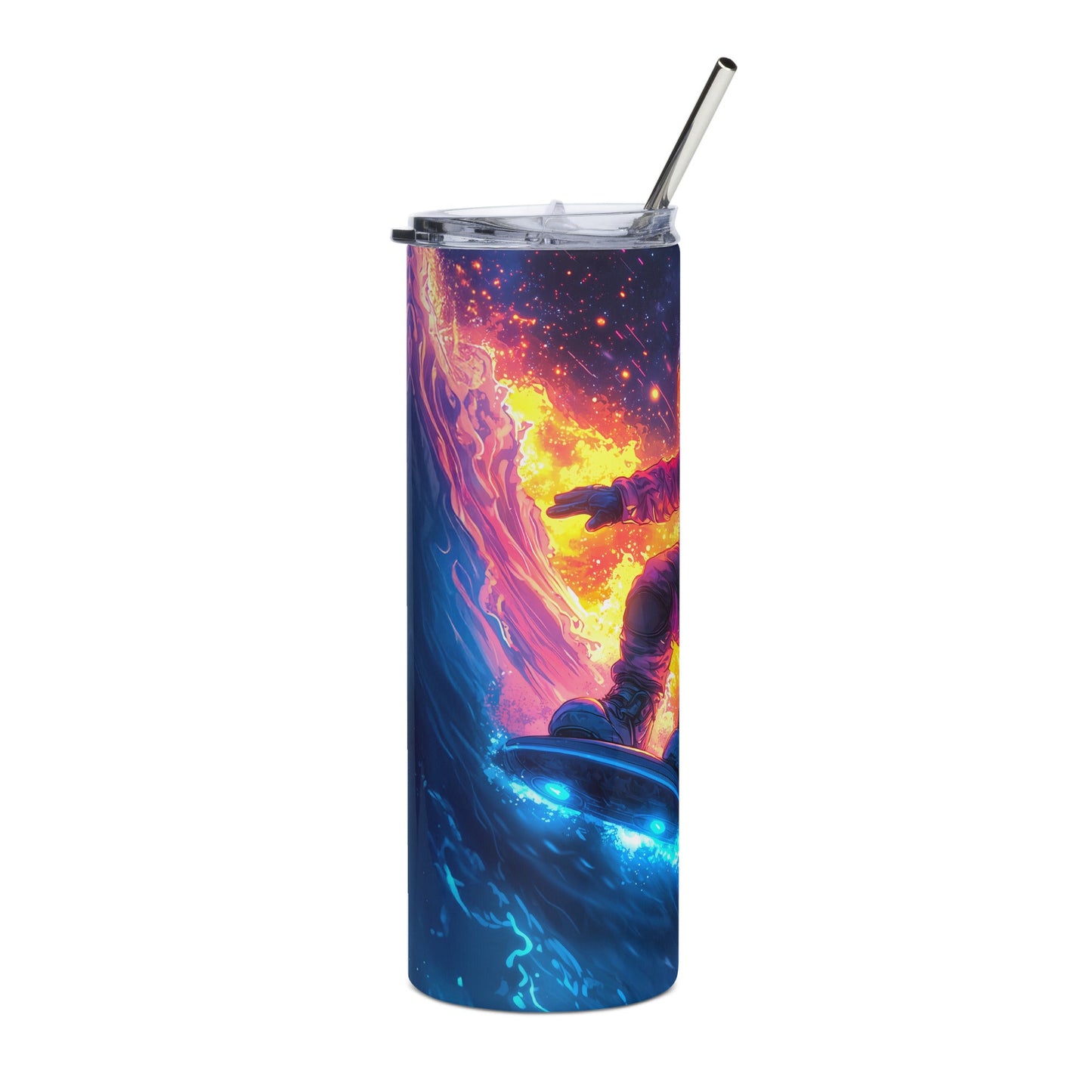 Astro Wave Rider - Stainless Steel Tumbler - BBairt