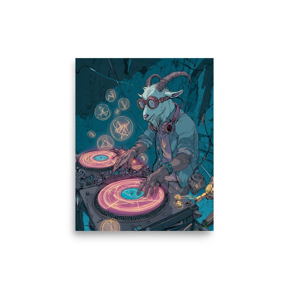 Bassline Conjurer – Photo Paper Poster - BBairt