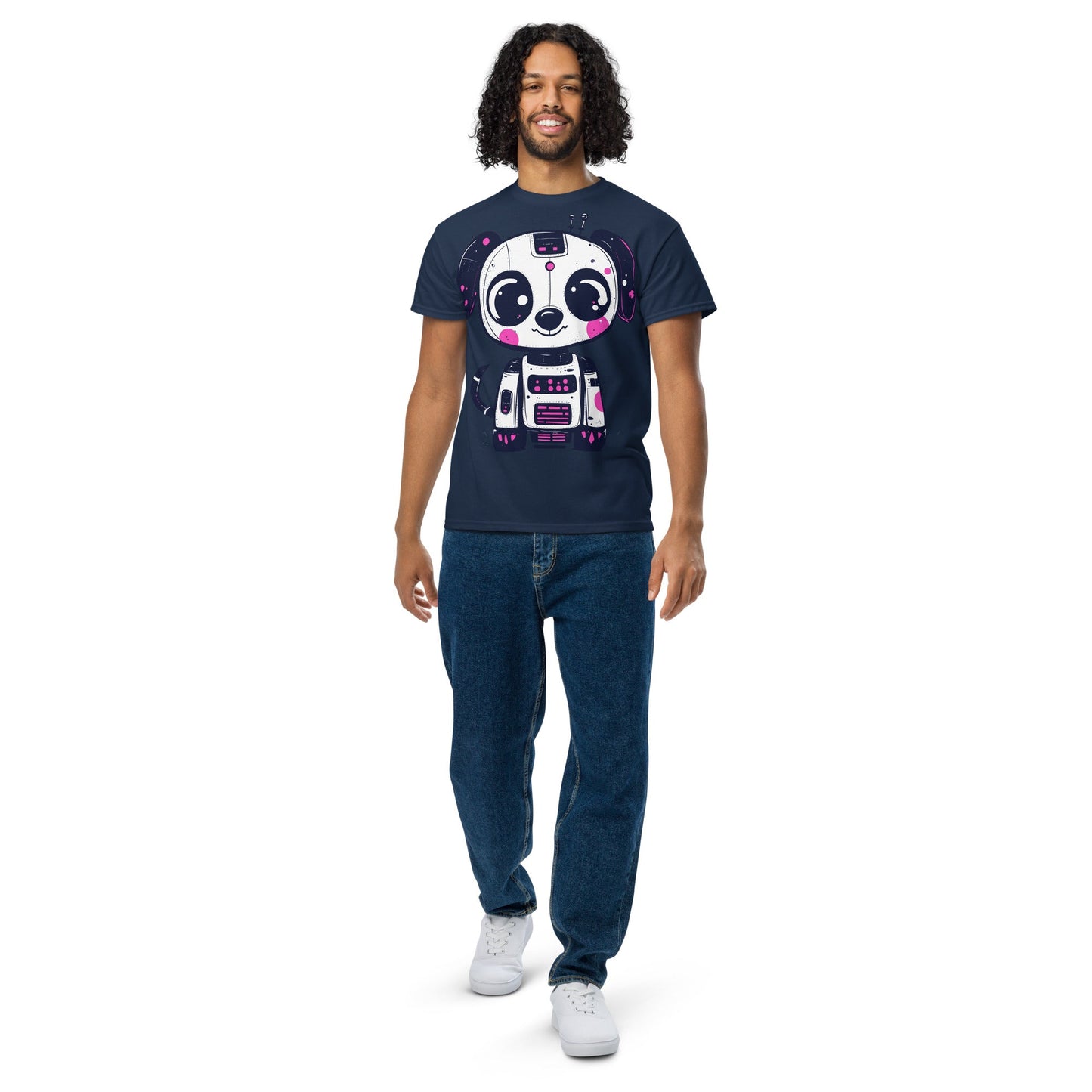 Blinky the RoboPup - Unisex DryBlend T-Shirt - BBairt