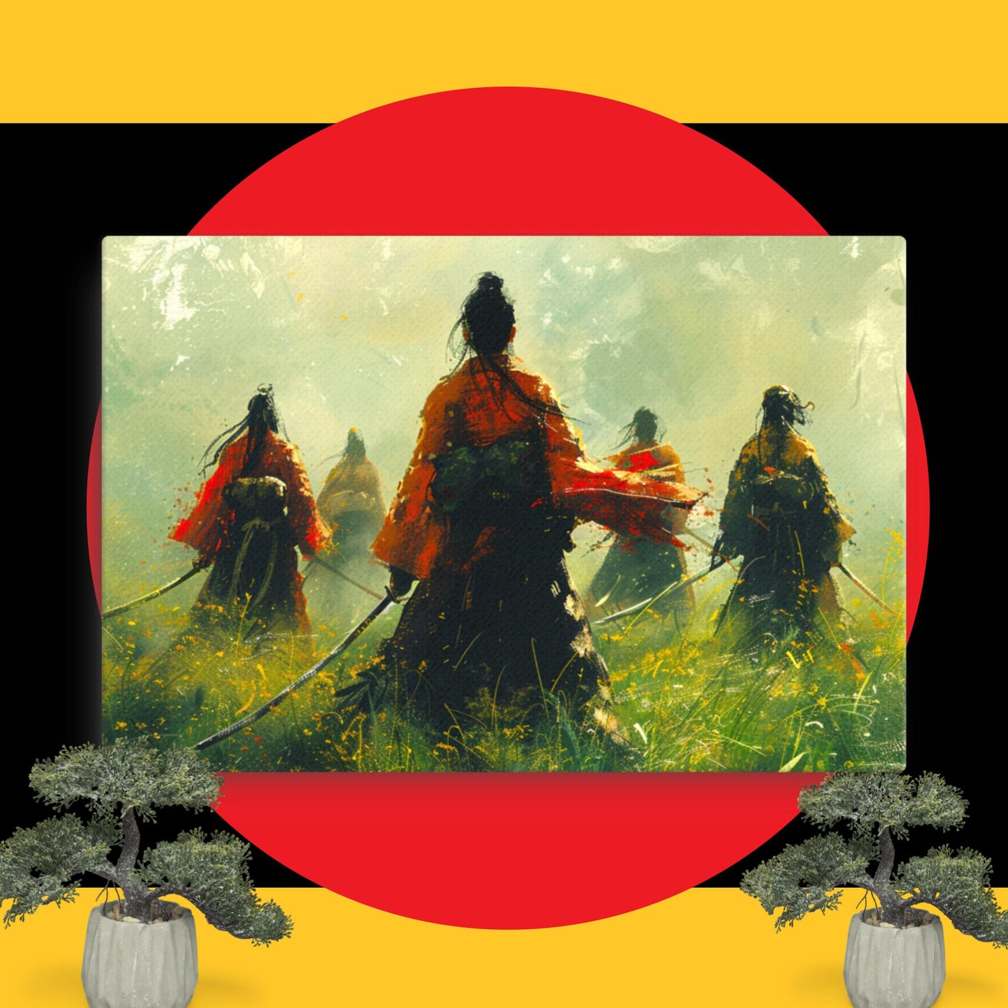 Paunang Babala sa Pagpupuyat - Canvas Print