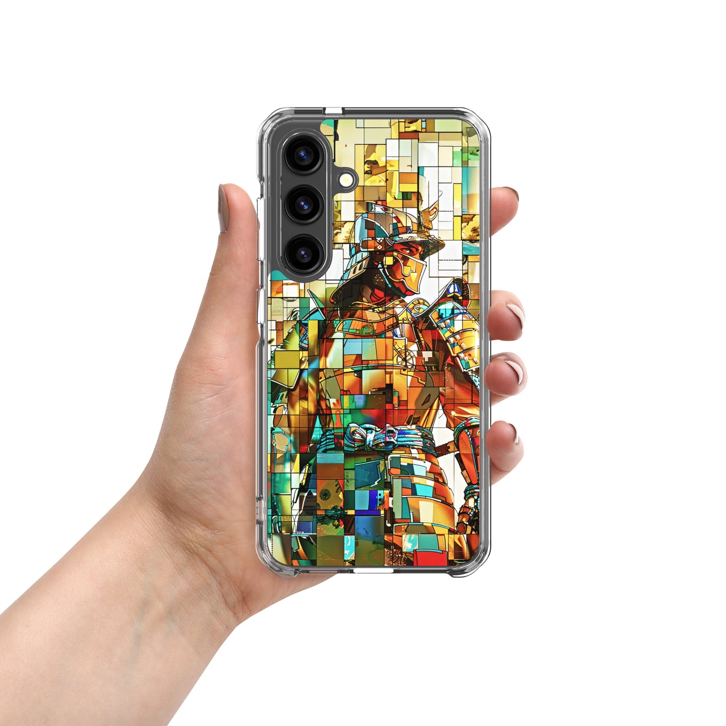 Sentinel of the Crimson Lotus - Clear Case for Samsung®