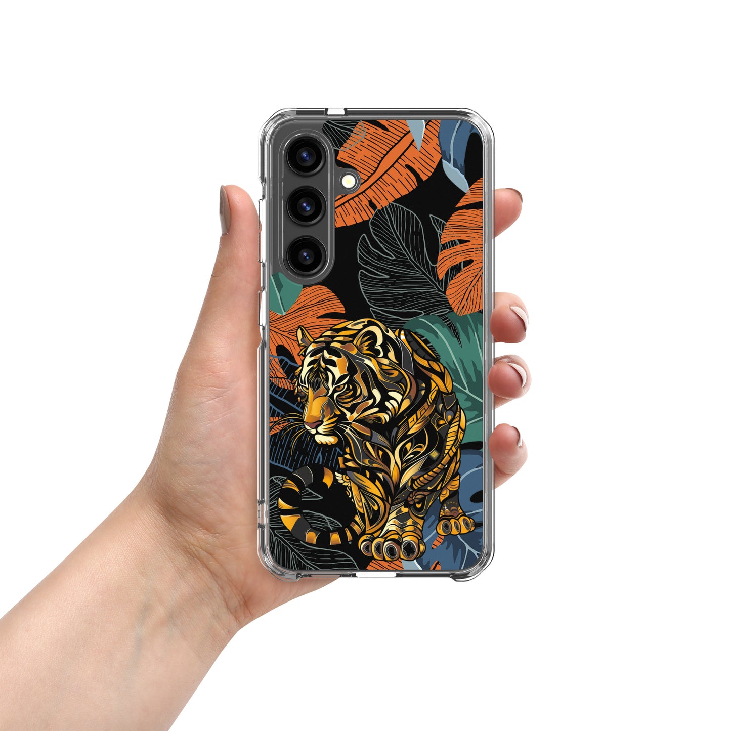 Bengal Brilliance - Clear Case for Samsung®