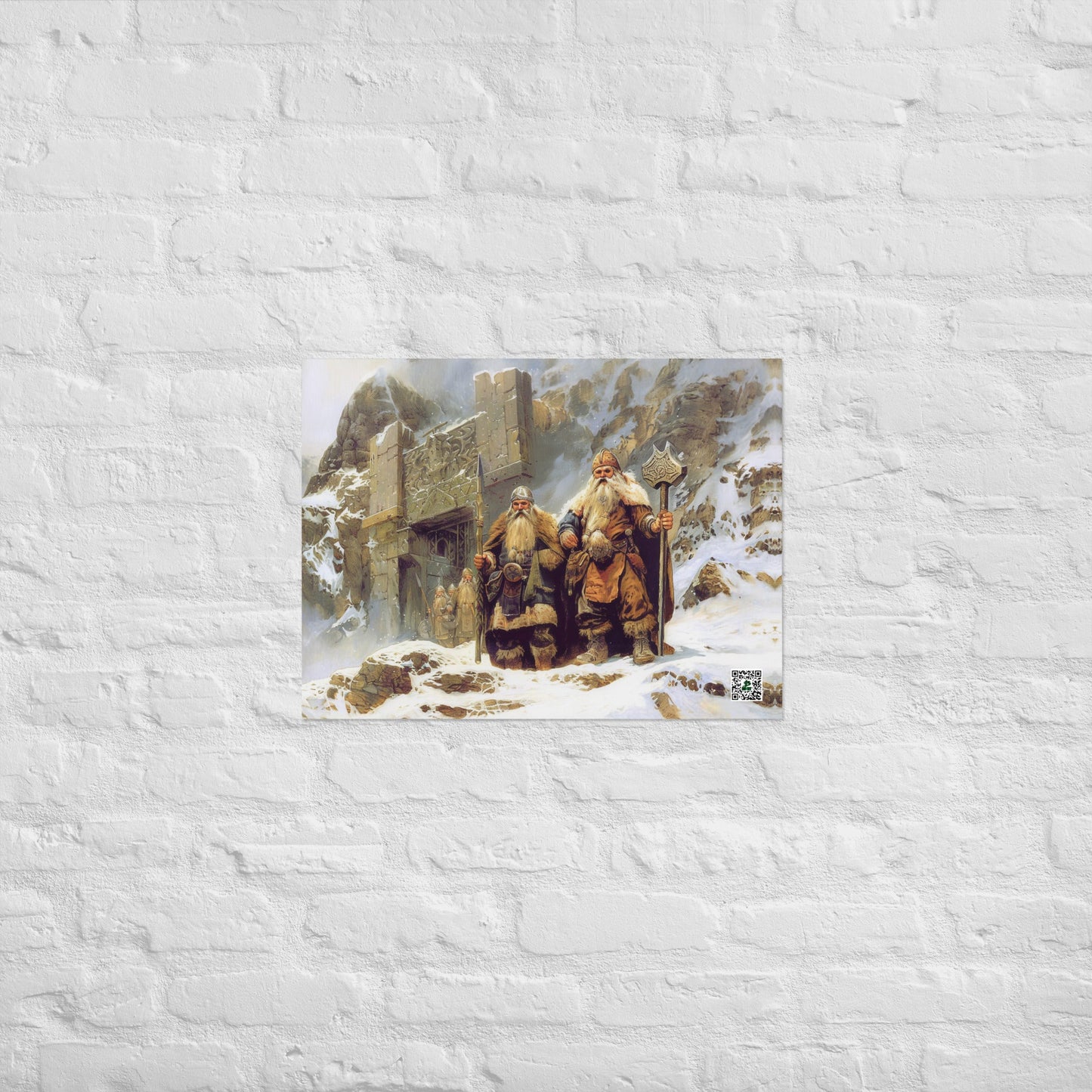 Dwarves of Frostgate - Photo paper poster - BBairt