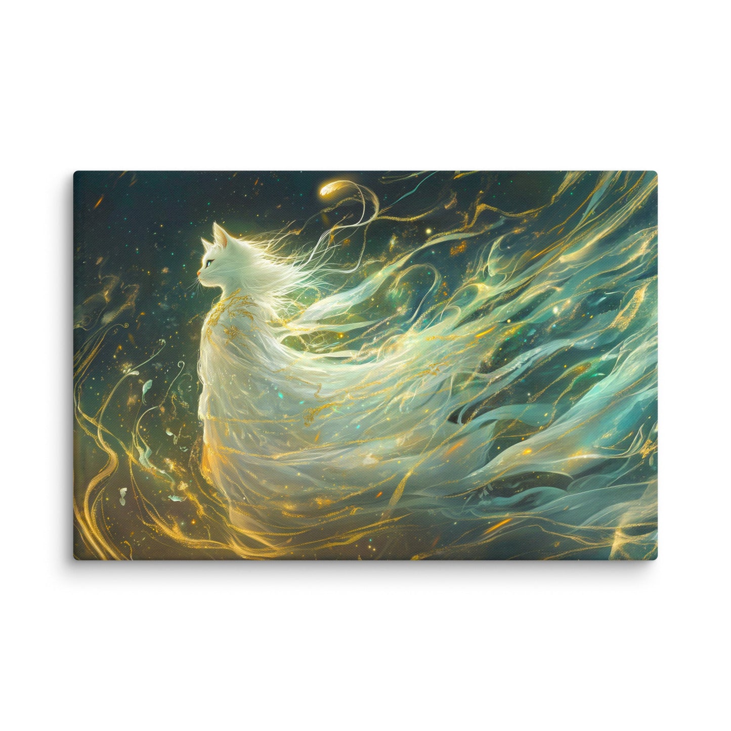 Elysia the Moonlit Spirit – Canvas Print - BBairt