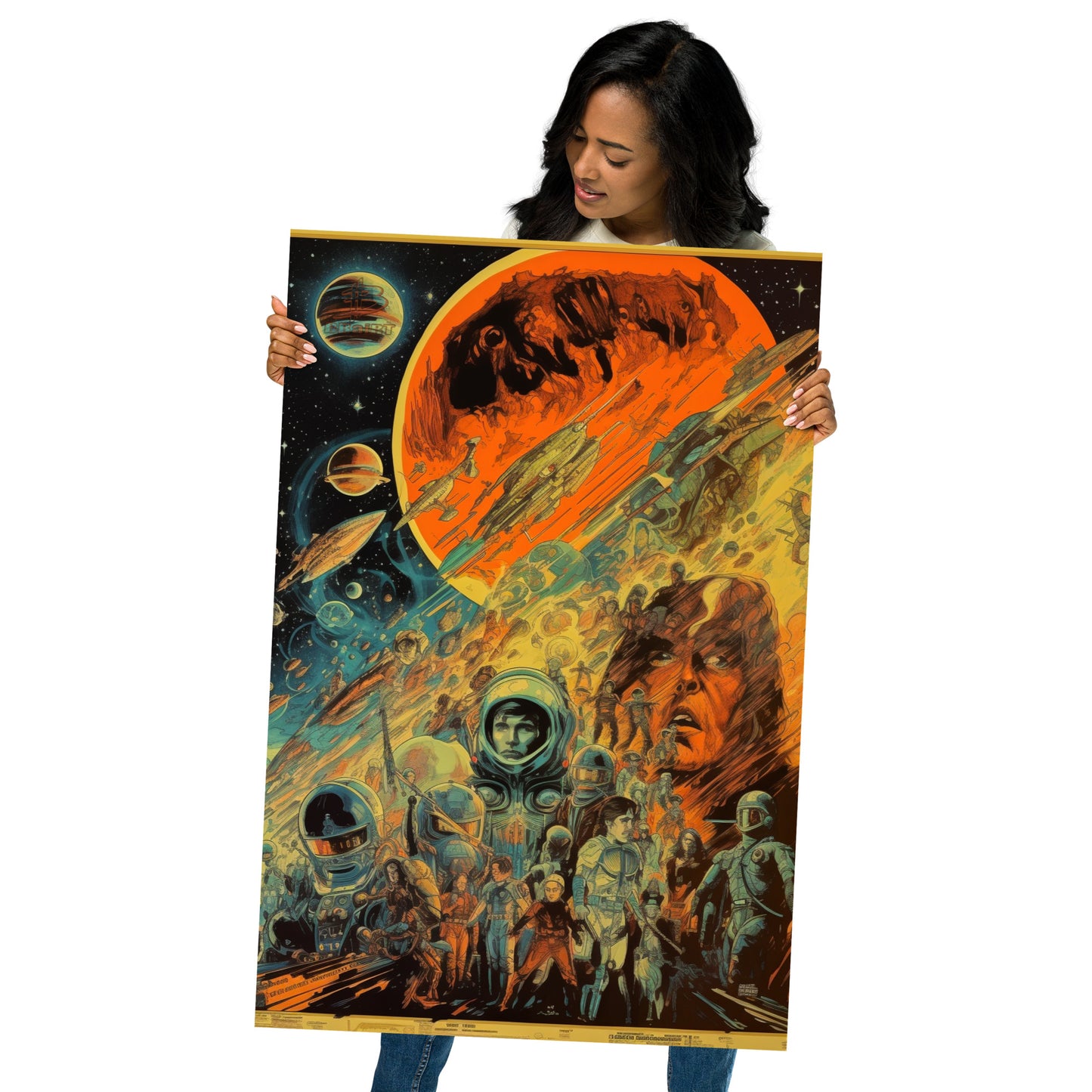 Exodus One - Ennanced Matte Poster