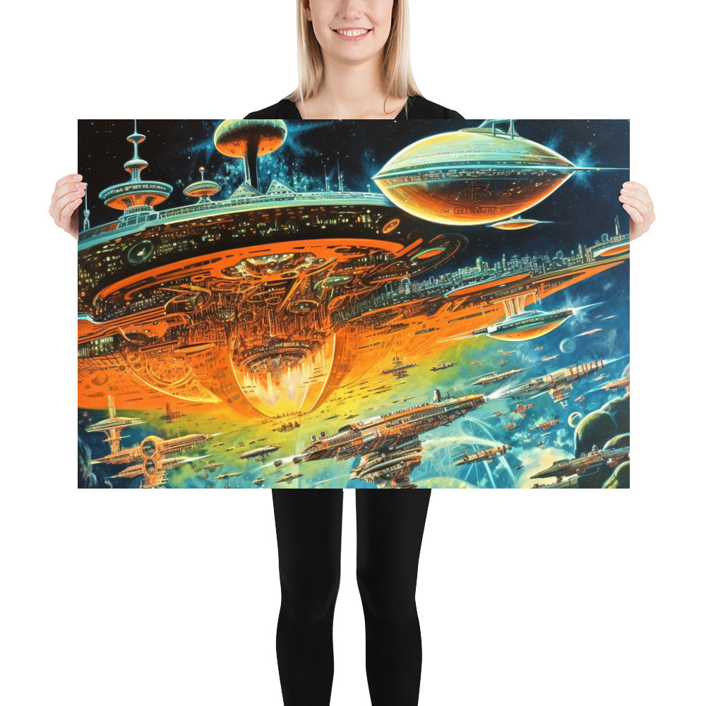 Exodus Six - Ennanced Matte Poster