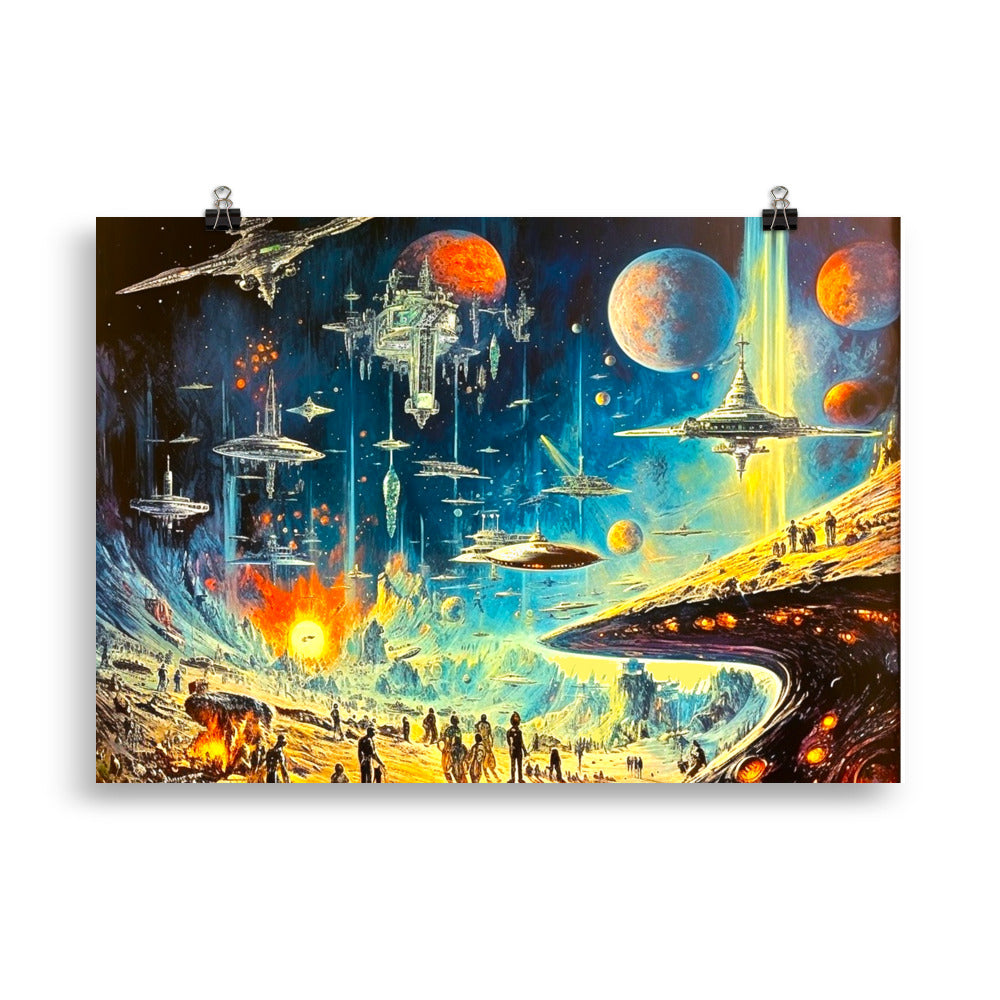 Exodus Three - Enanced Matte Poster