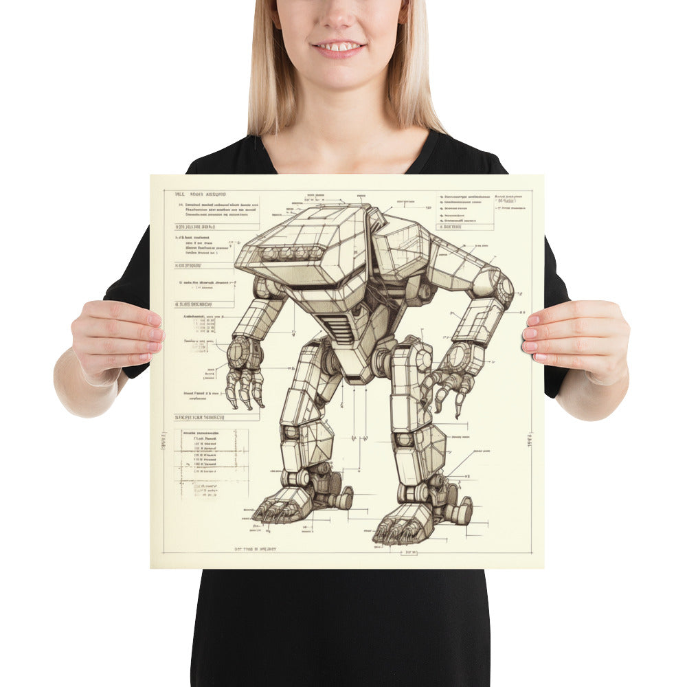 Cyborgor - Matte Poster