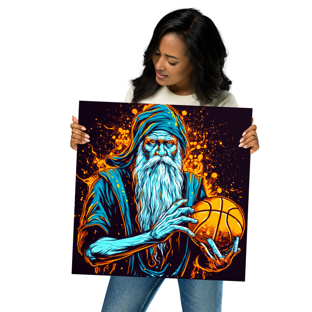Morgarath Nightshade, Basketball Wizard - Matte Poster