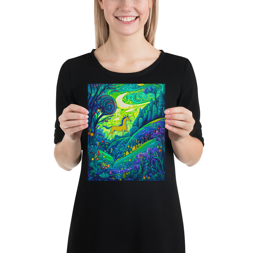 The Golden Wanderer - Matte Poster