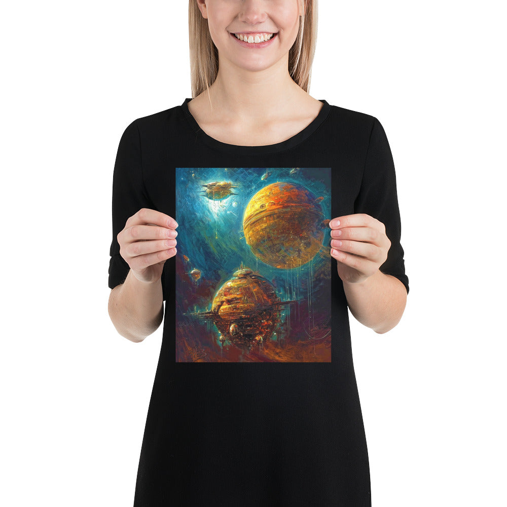 Pilgrimage of Astral Resolve - Matte Poster