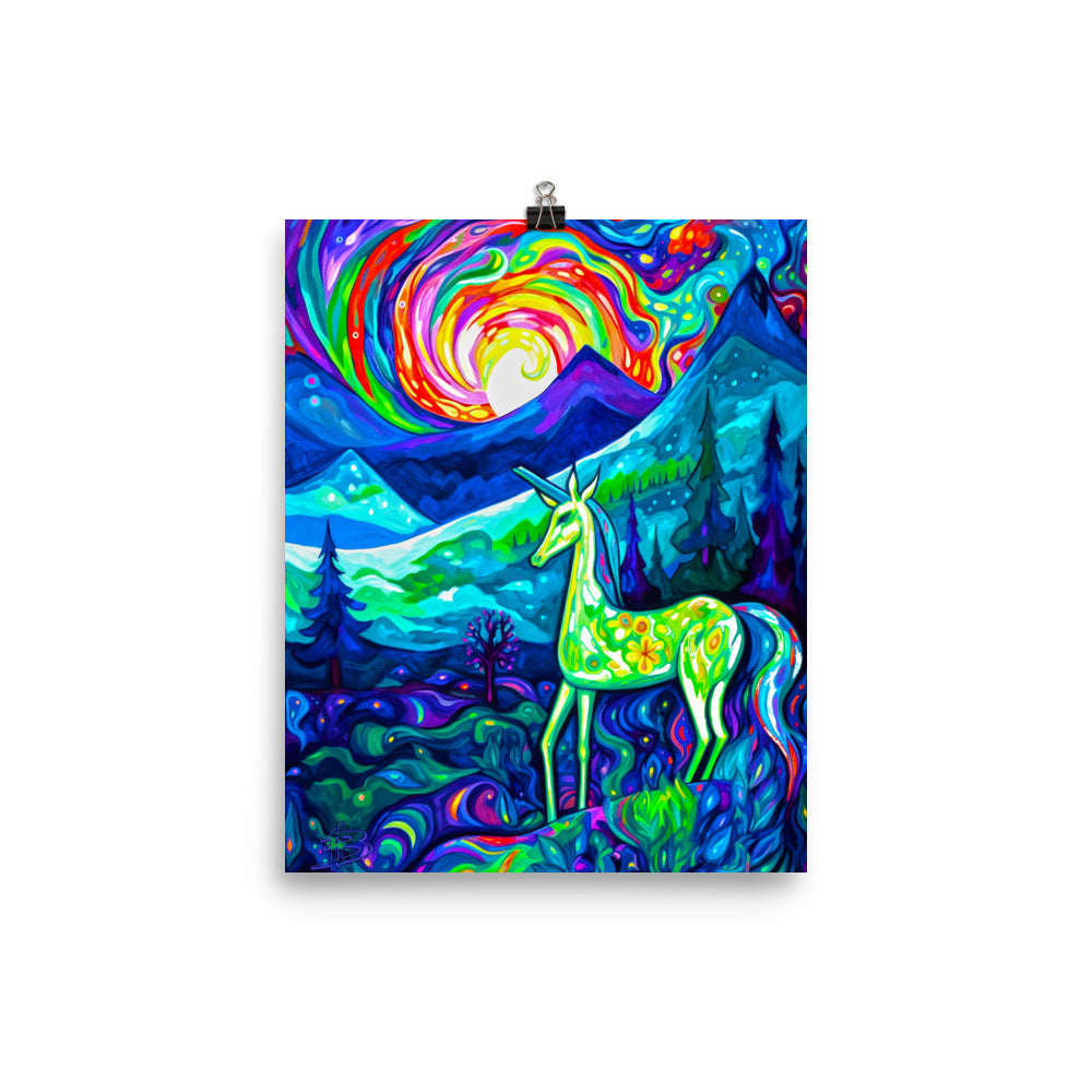 The Luminous Convergence - Matte Poster