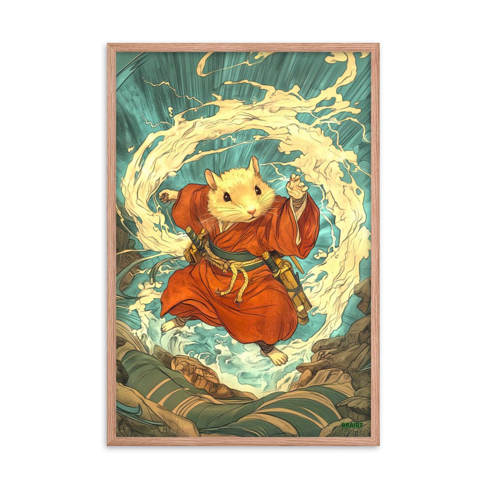 Hiro the Swift – Framed Photo Paper Poster - BBairt