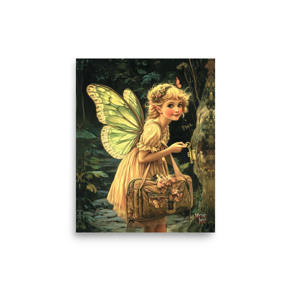 Keeper of Secrets Photo Paper Poster - Mythic Jheyz Collection - BBairt