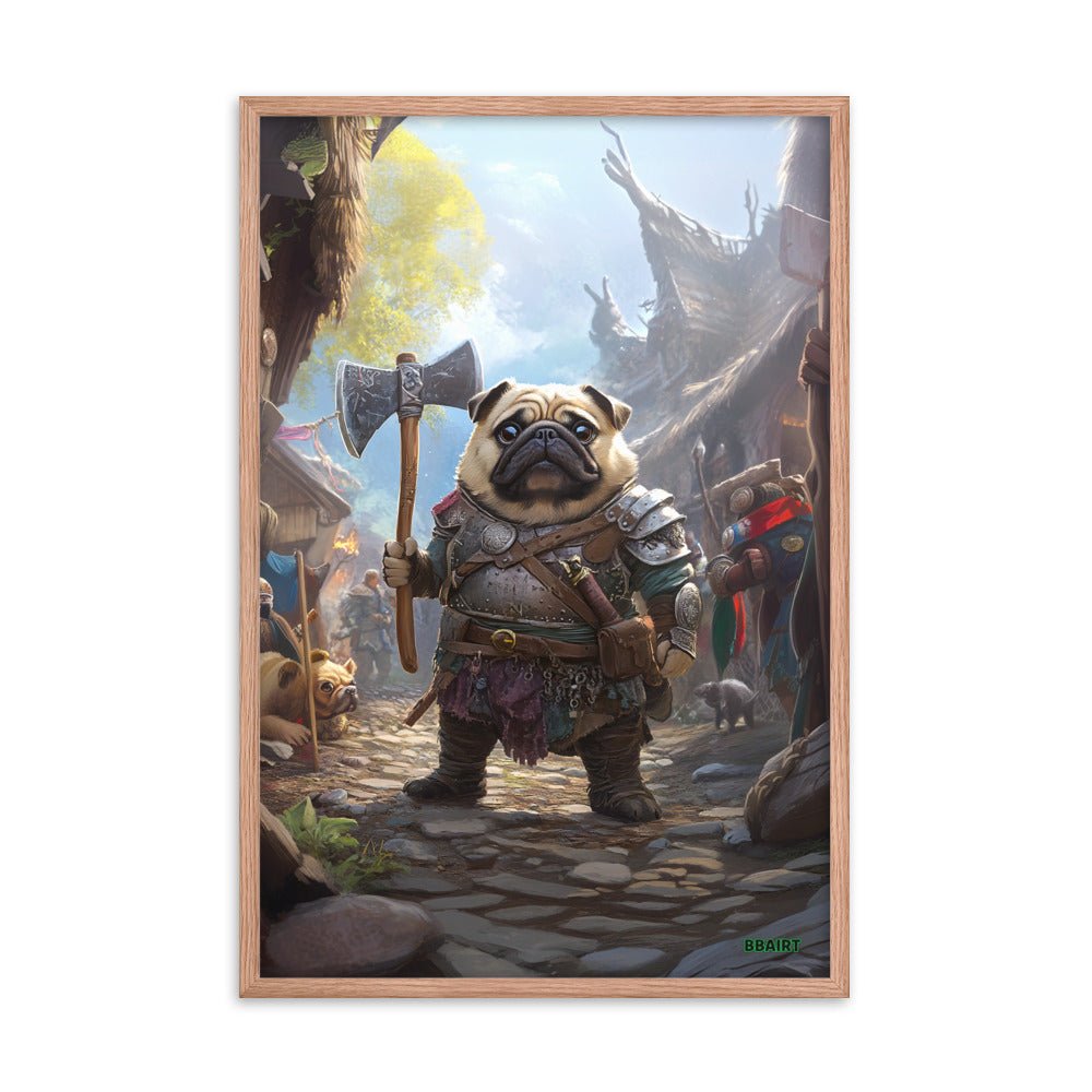 Lucy the Fearless – Framed Matte Poster - BBairt