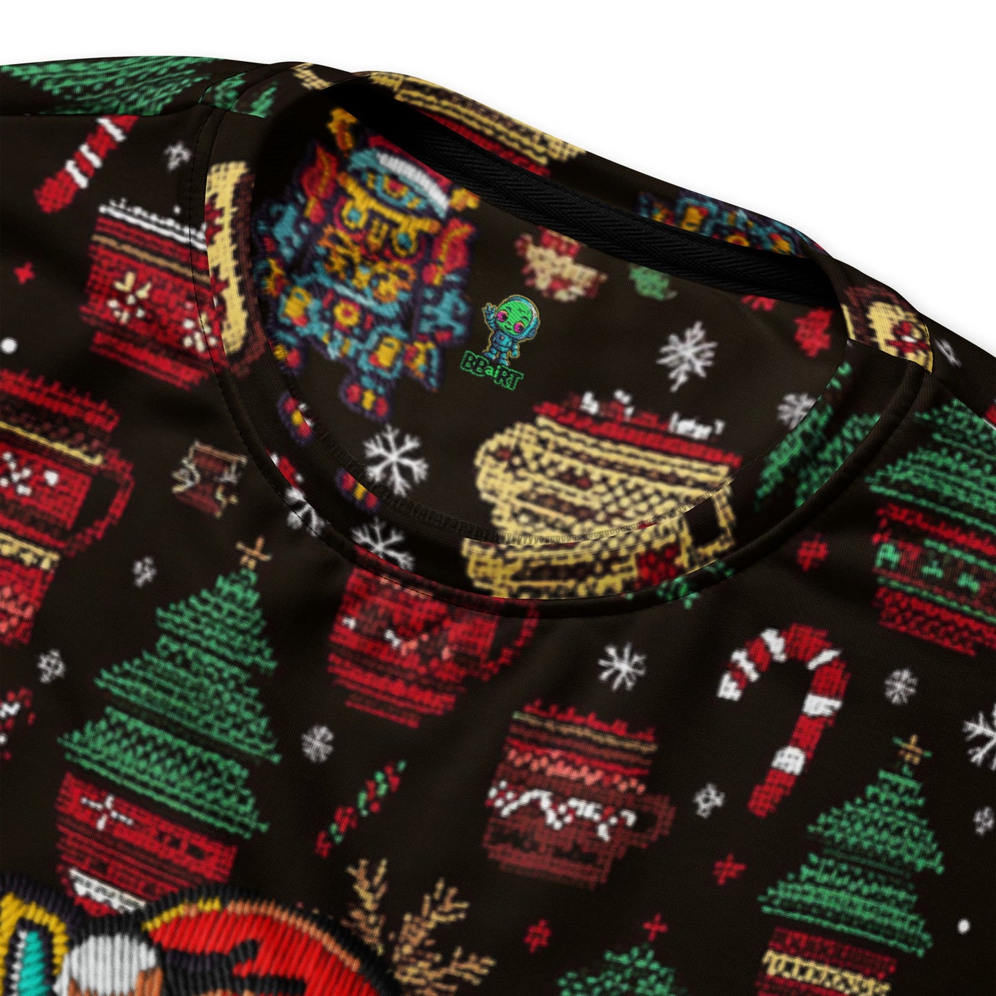 Mech Bushido Guardian Christmas Sweater - BBairt