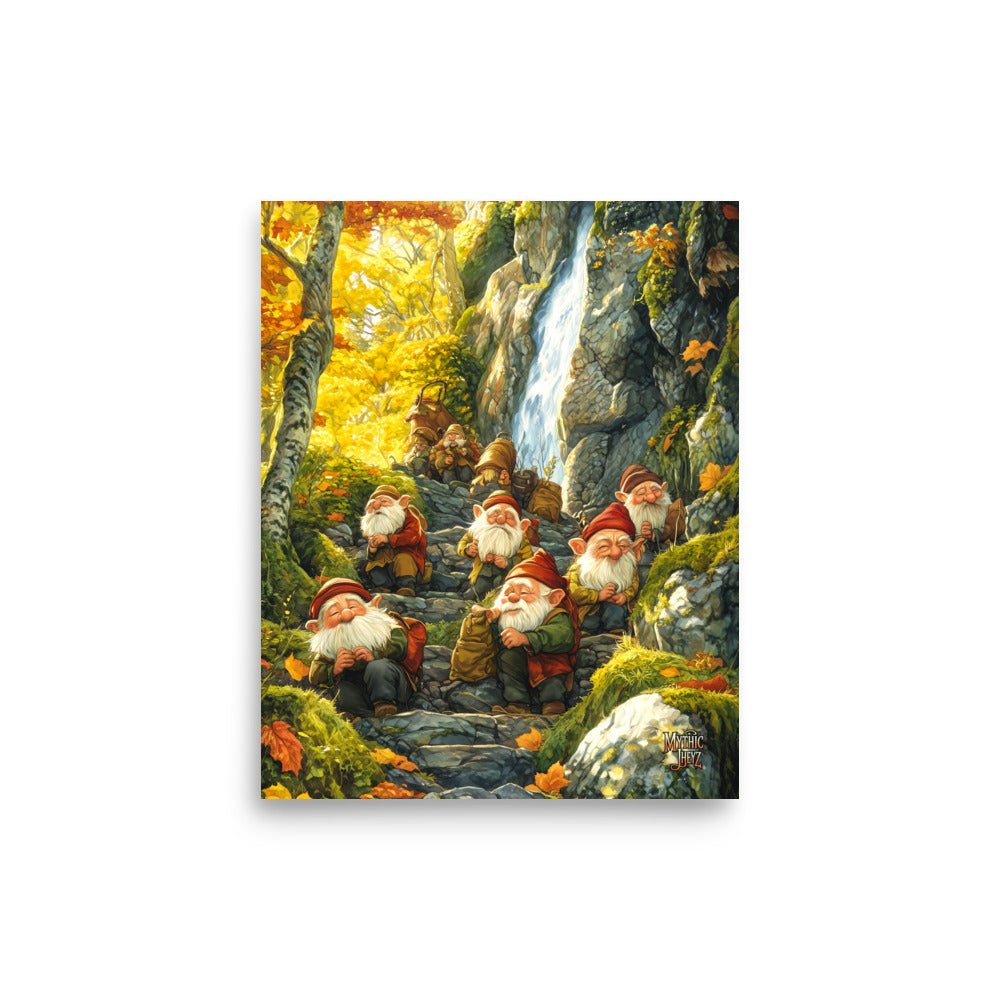 Path of the Miners Photo Paper Poster - Mythic Jheyz Collection - BBairt