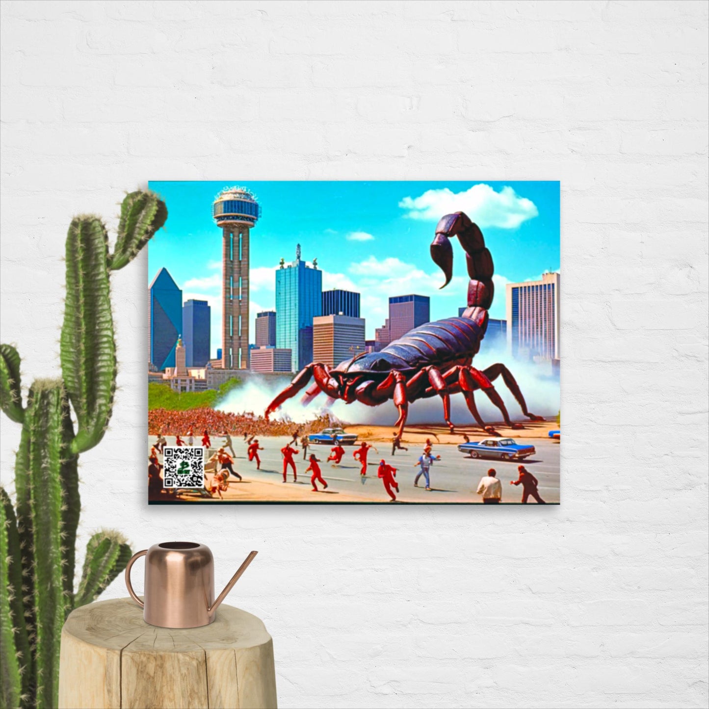 Dallas Pincer Panic - Photo paper poster