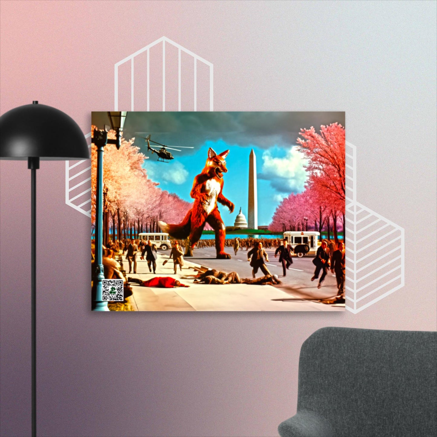 DC Redtail Rampage - Photo paper poster