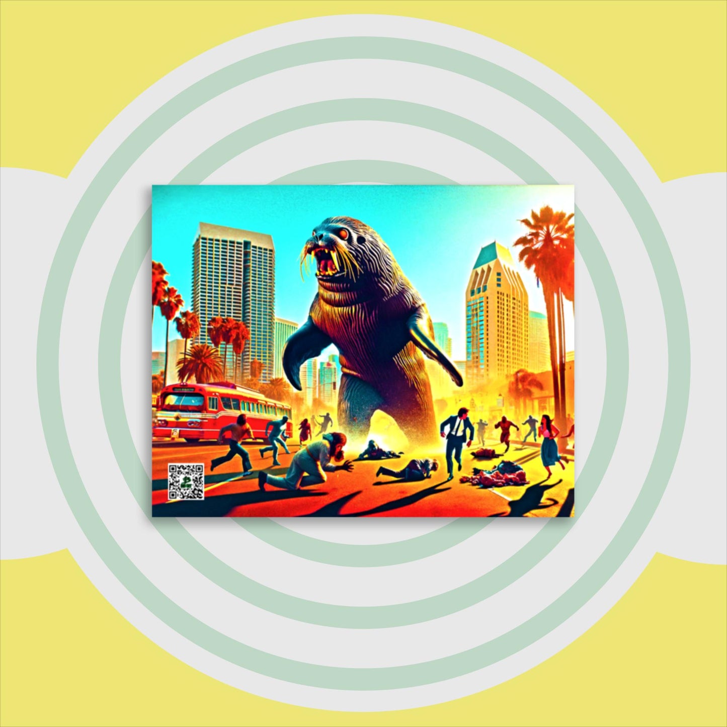 Barken Breaker - Photo paper poster