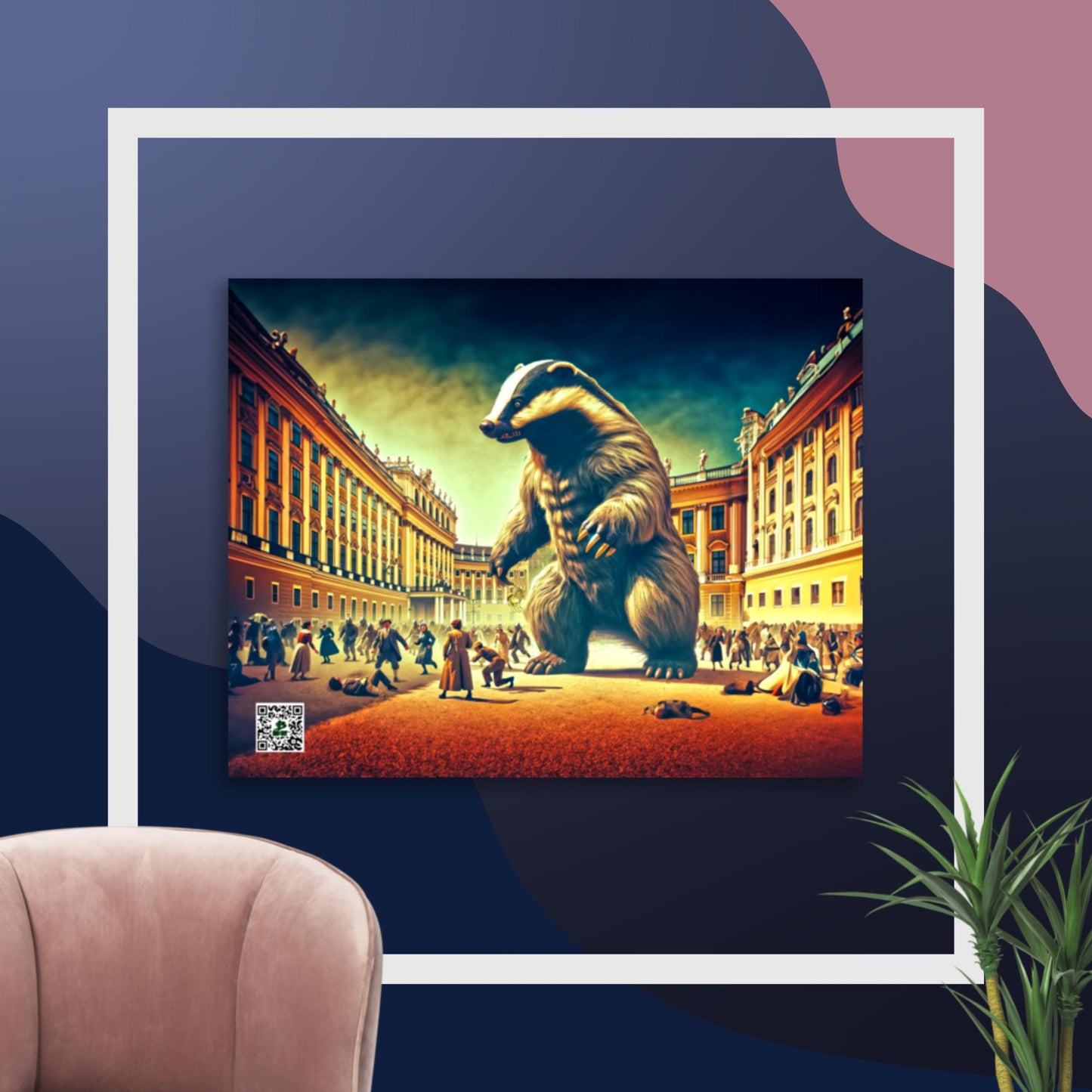 The Habsburg Howler - Photo paper poster