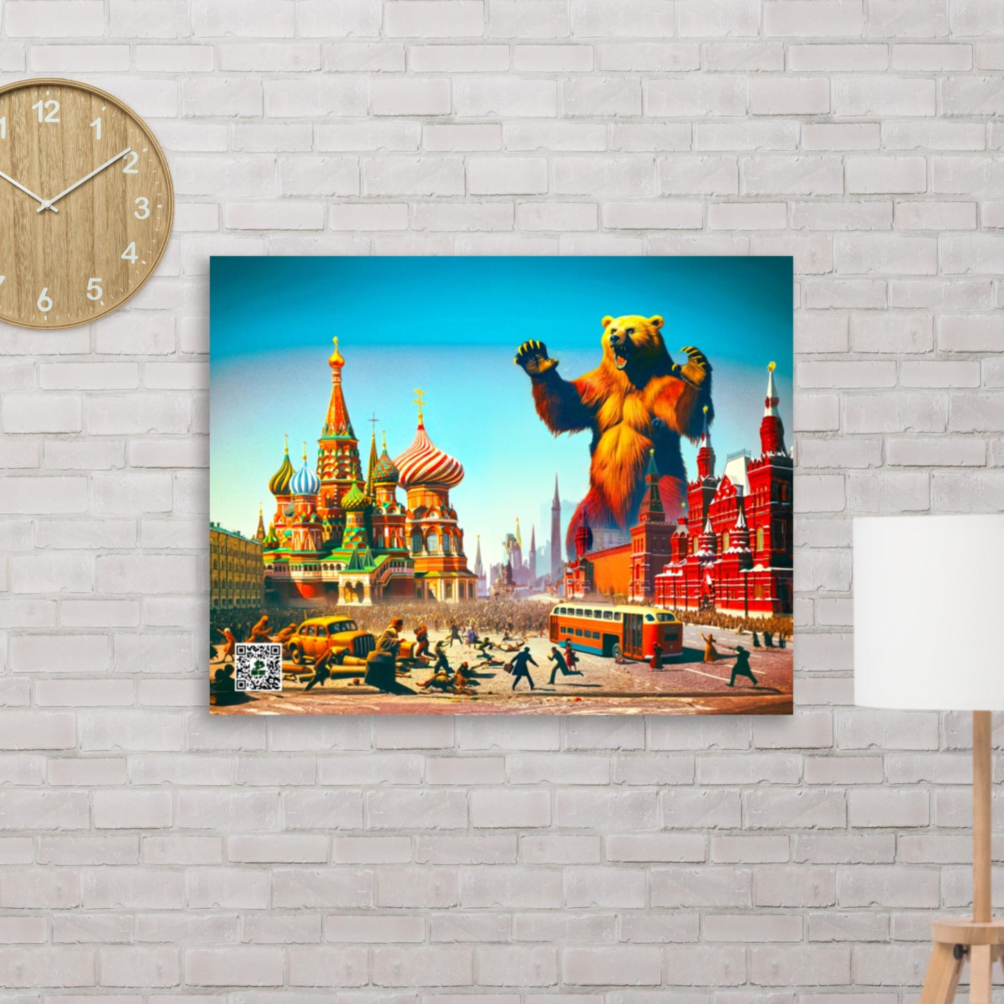 Roar over Red Square - Photo paper poster - BBairt