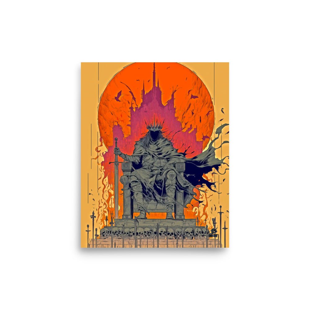 The Hollow King – Photo Paper Poster - BBairt