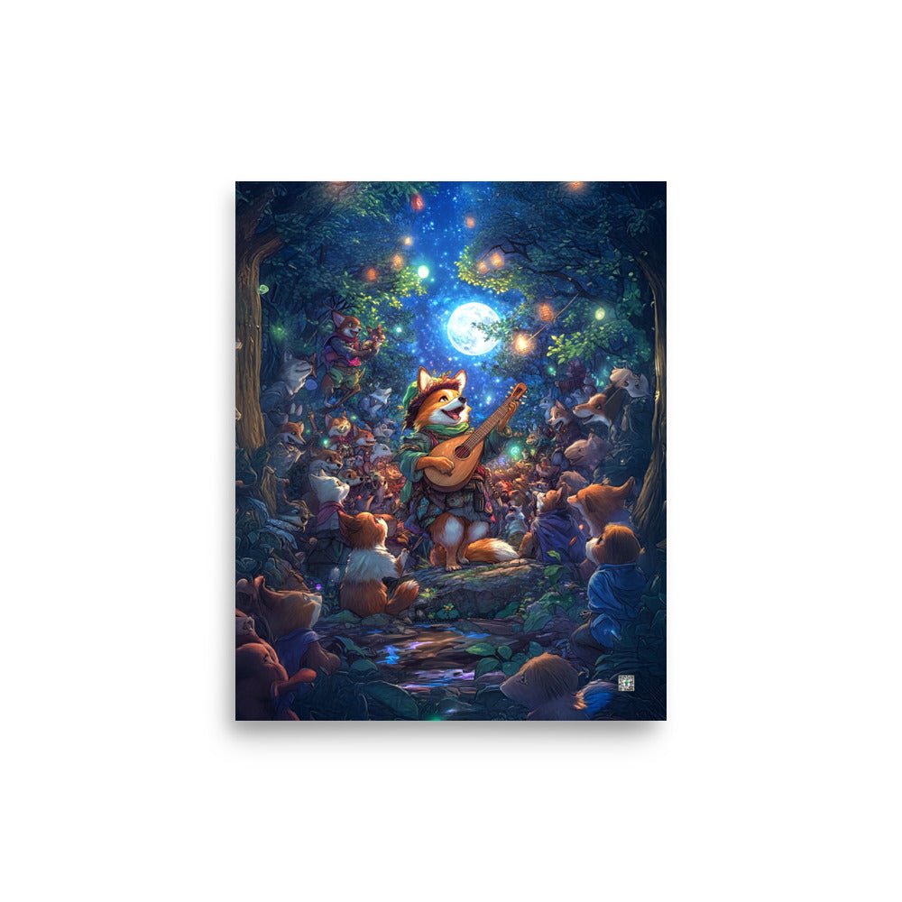 The Woodland Serenade – Matte Poster - BBairt