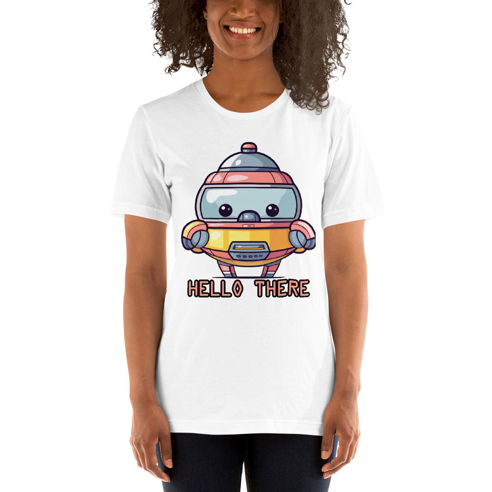 Greetbot Grinwell - Unisex t-shirt