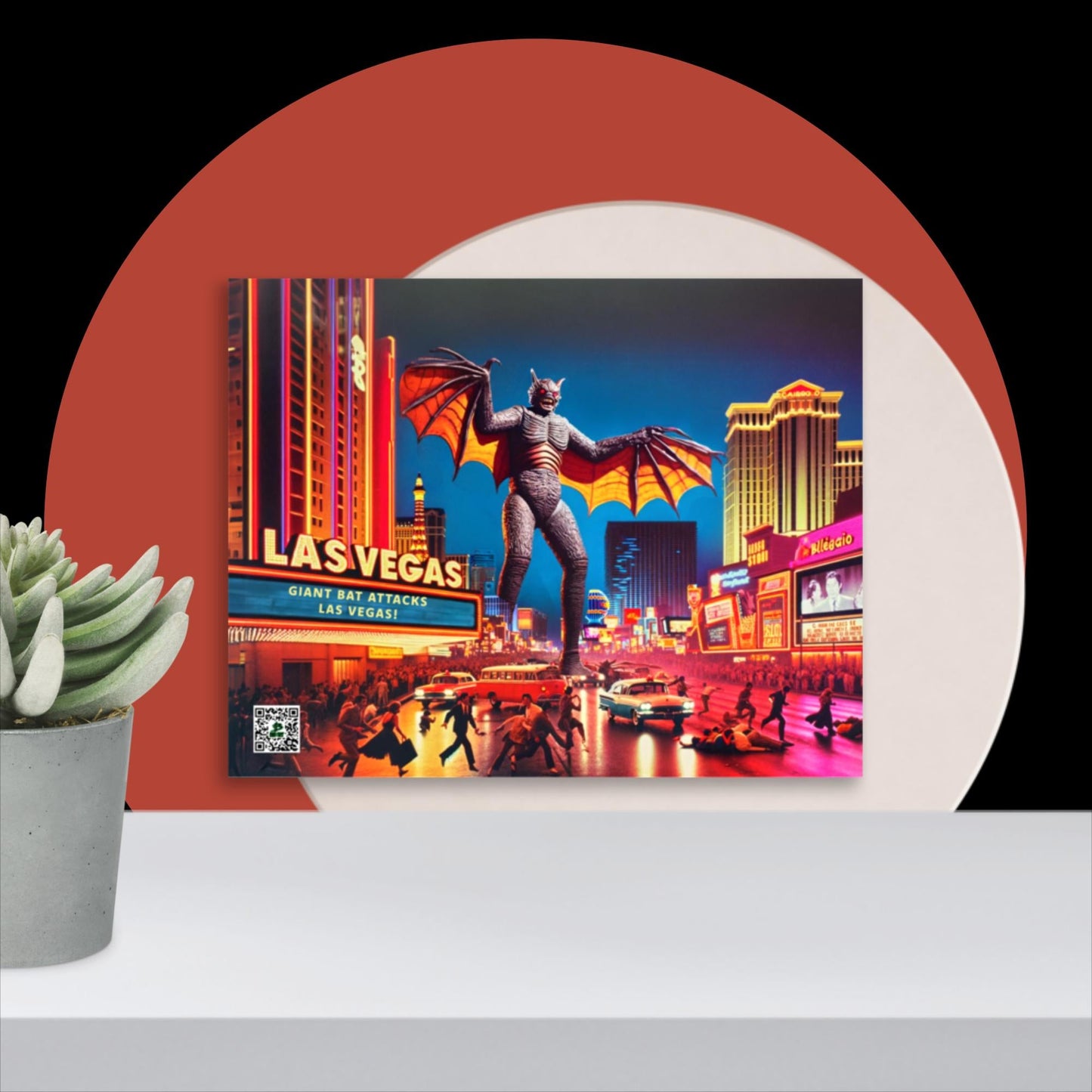 Vegas Nocturne - Photo paper poster - BBairt