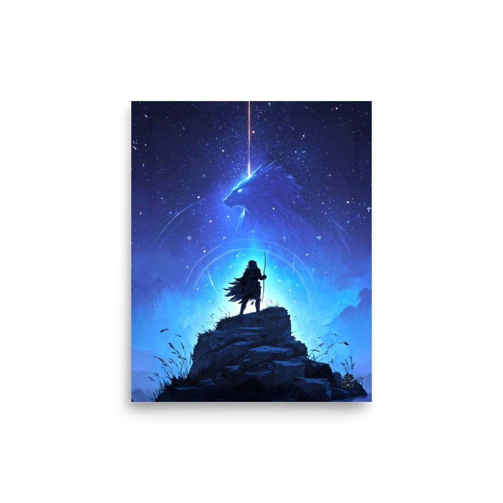 Watcher of the Wolf Star – Photo Paper Poster - BBairt