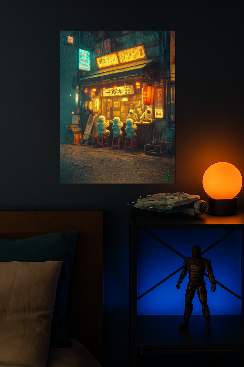 Starlit Noodles – Photo Paper Poster