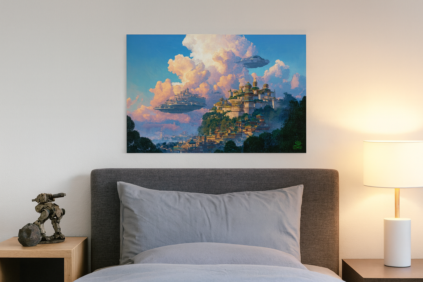 Citadels of the Cumulus Way – Photo Paper Poster