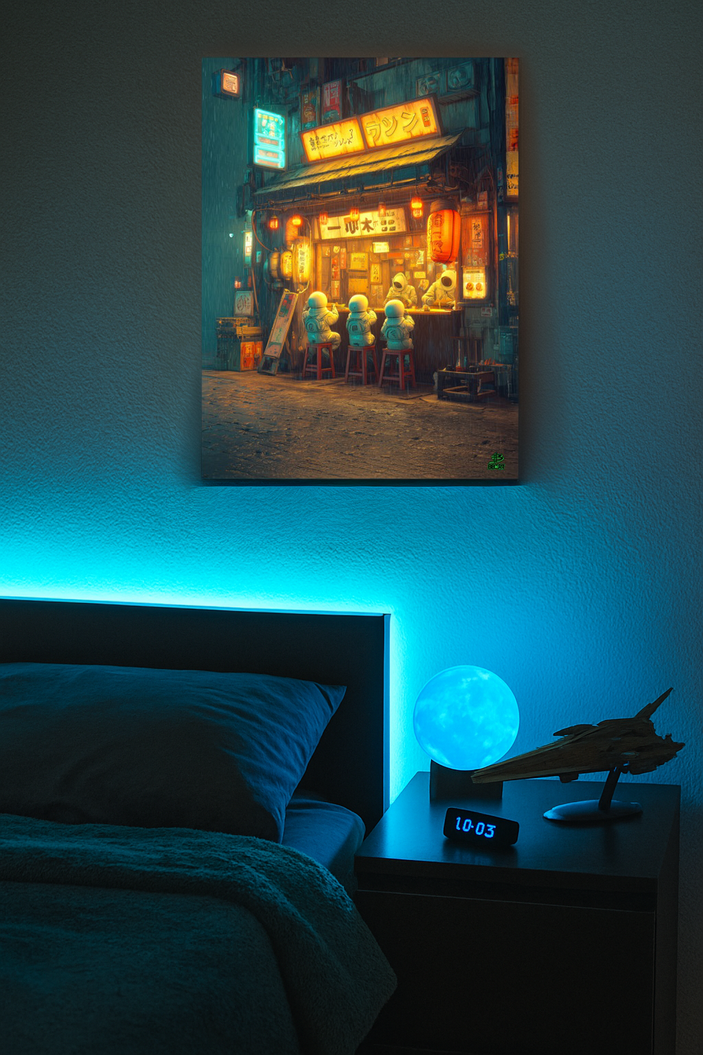 Starlit Noodles – Photo Paper Poster