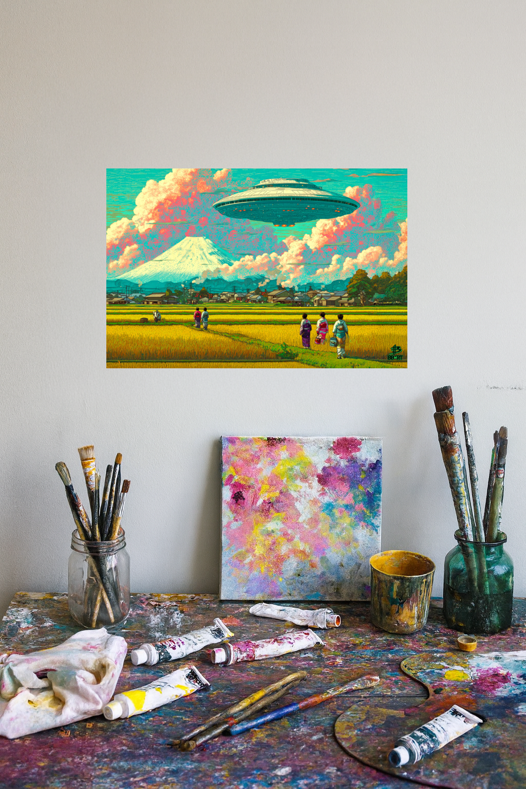 Harvest of the Visitor – Photo Paper Poster