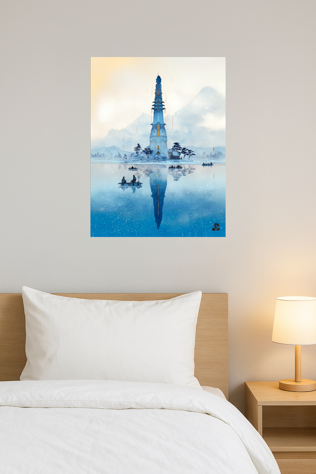 Frostspire Keep – Photo Paper Poster