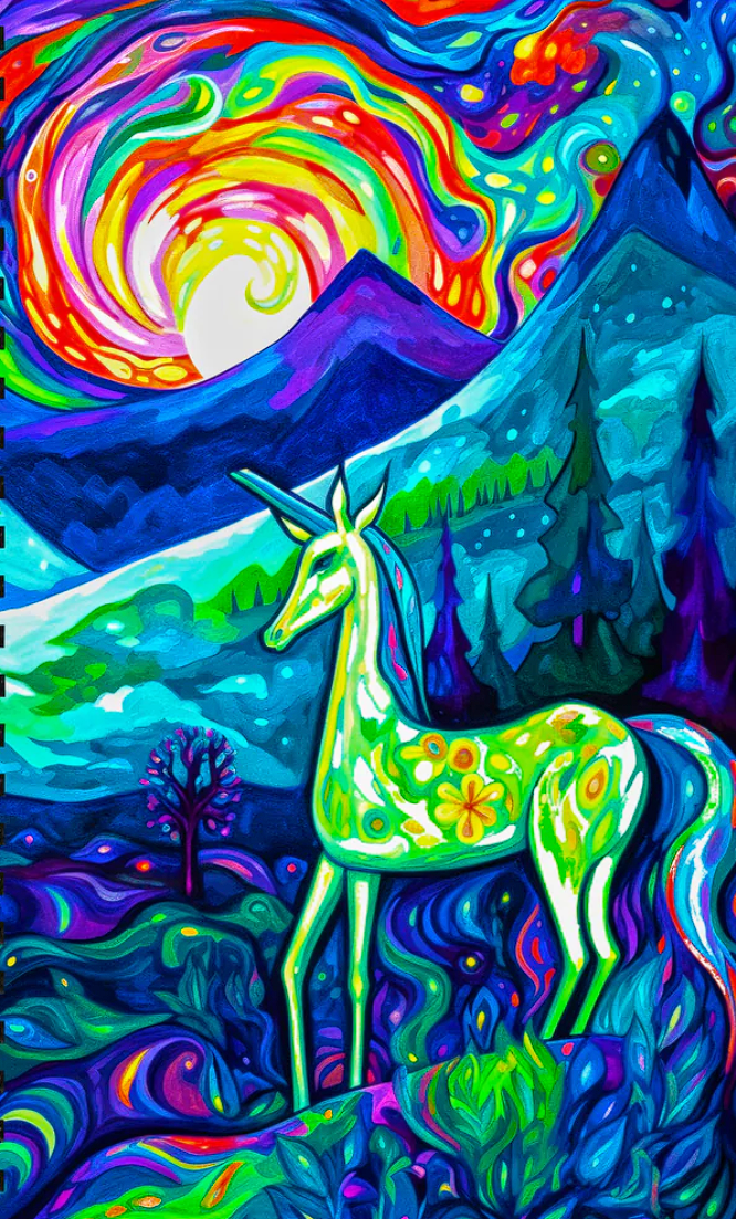 Luminous Convergence - Stainless Steel Tumbler