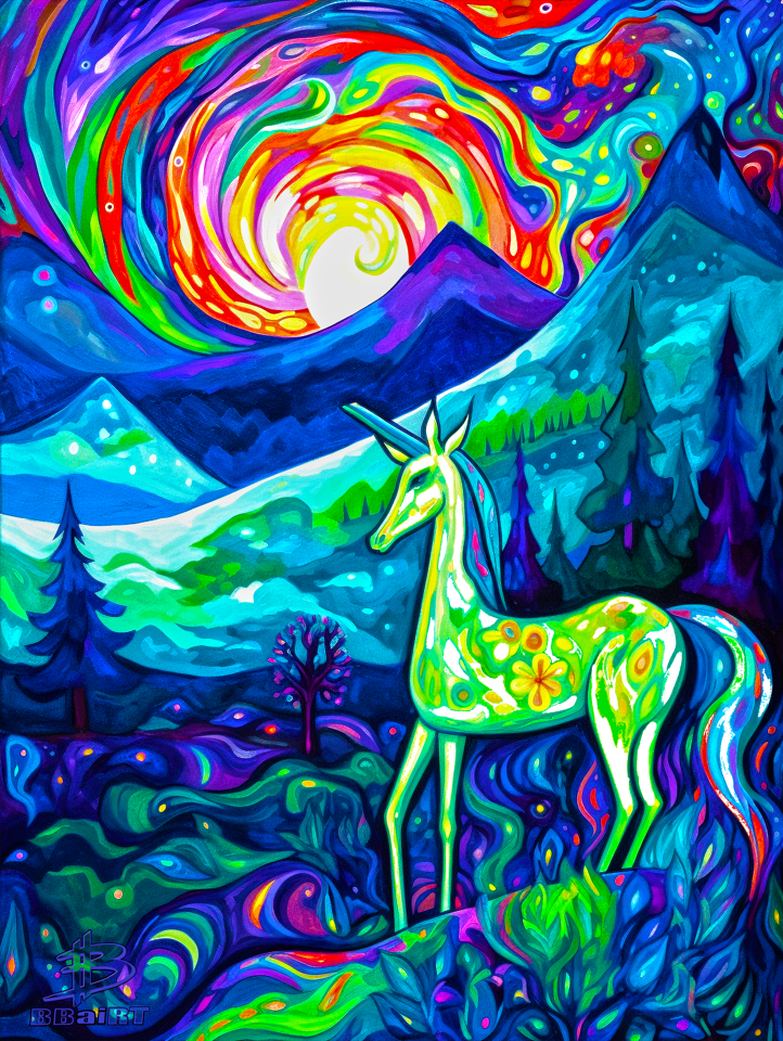 Luminous Convergence - Unisex Staple T-Shirt