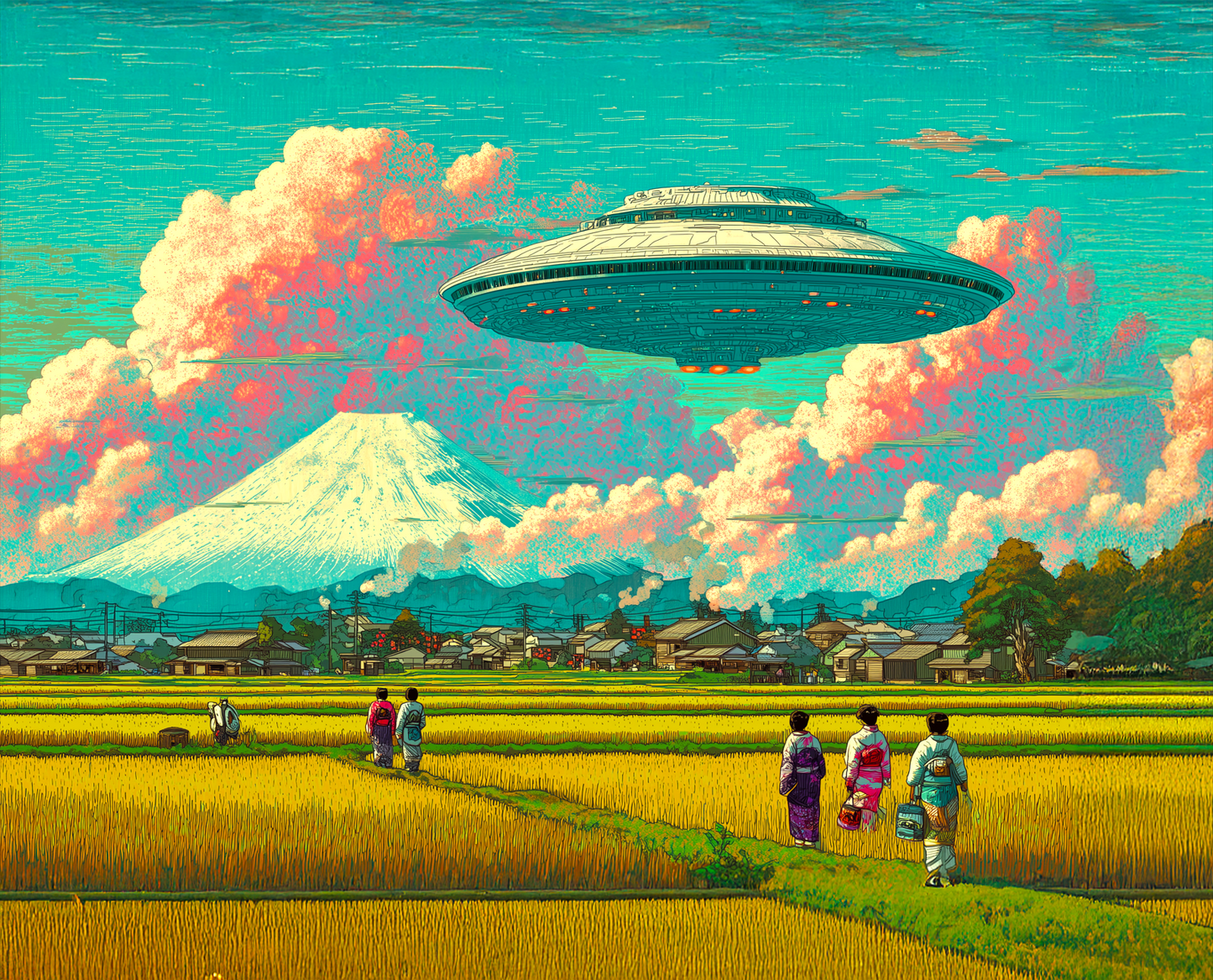 Harvest of the Visitor – Photo Paper Poster