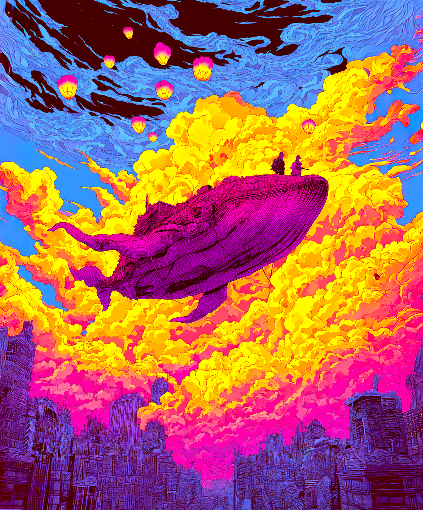 The Dreamwhale – Desk Mat