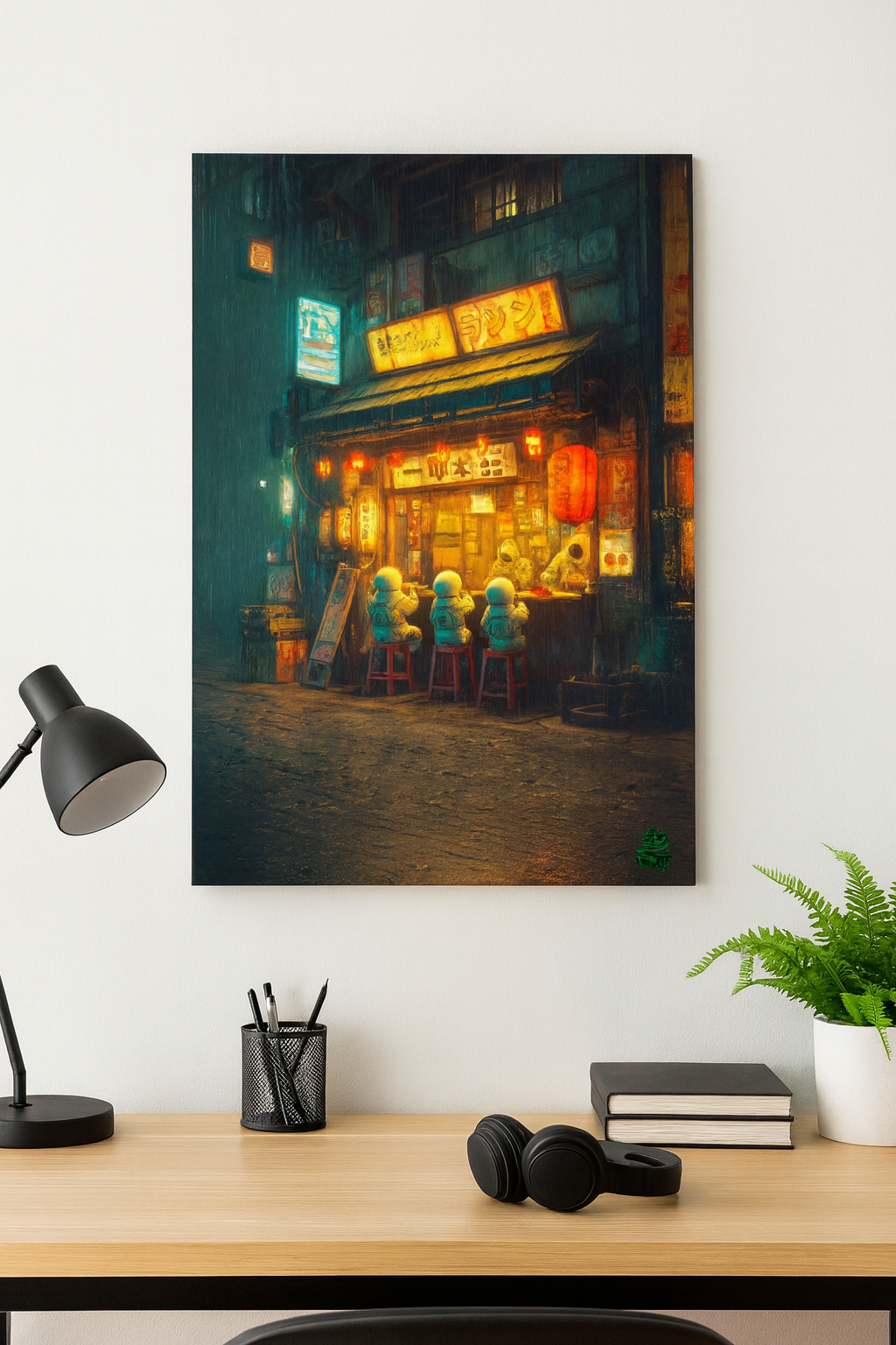 Starlit Noodles – Photo Paper Poster