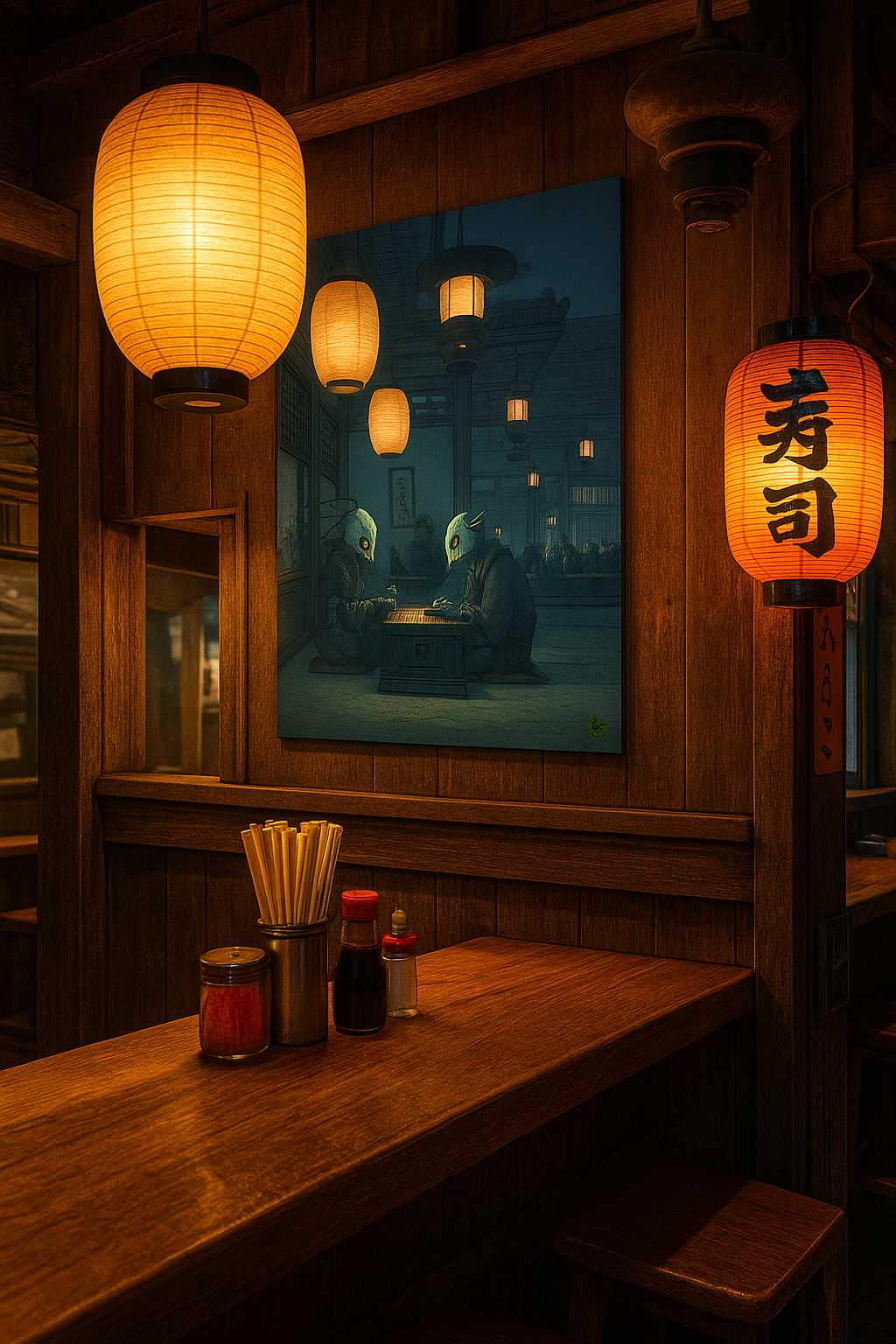 Quiet Minds of Kyōro – Photo Paper Poster