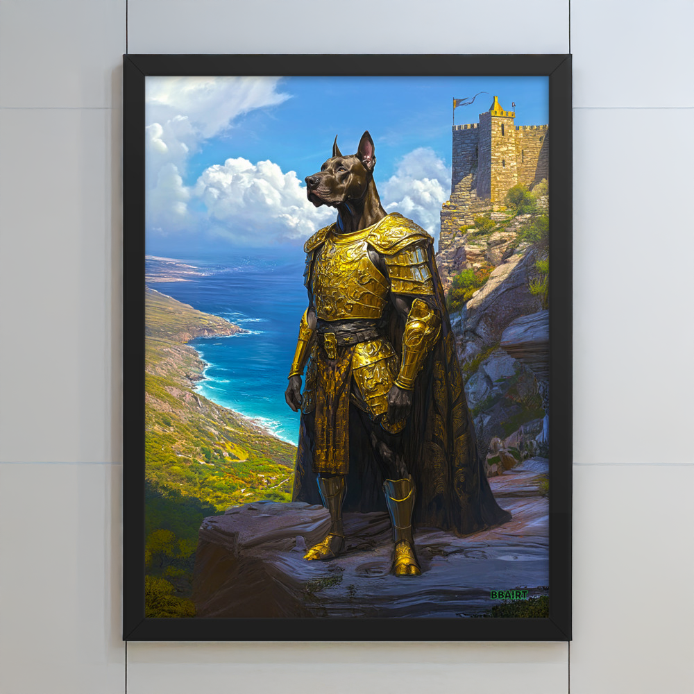 Sir Galathor - Framed Matte Poster