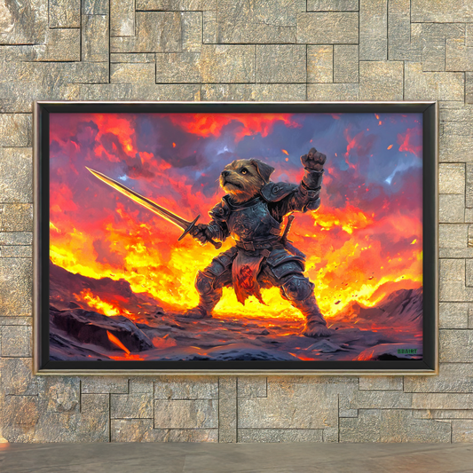 Emberpaw the Brave - Framed Photo Paper Poster