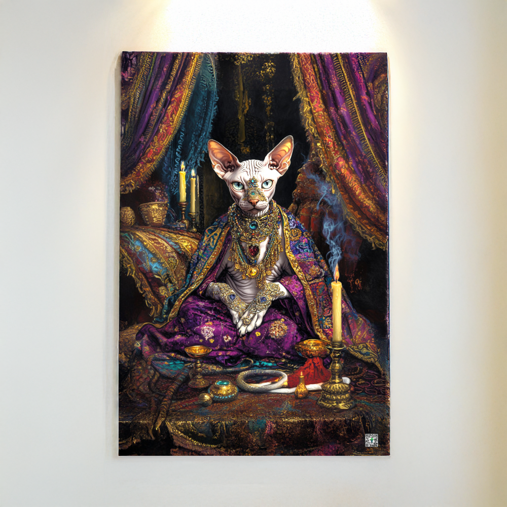 Her Majesty Sphinxara – Matte Poster