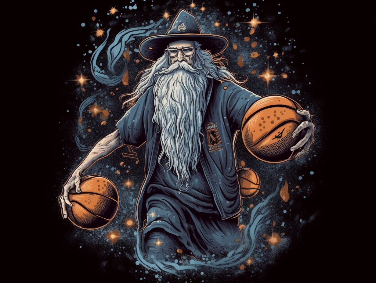 Elric Hoopsworth, Basketball Wizard - Matte Poster