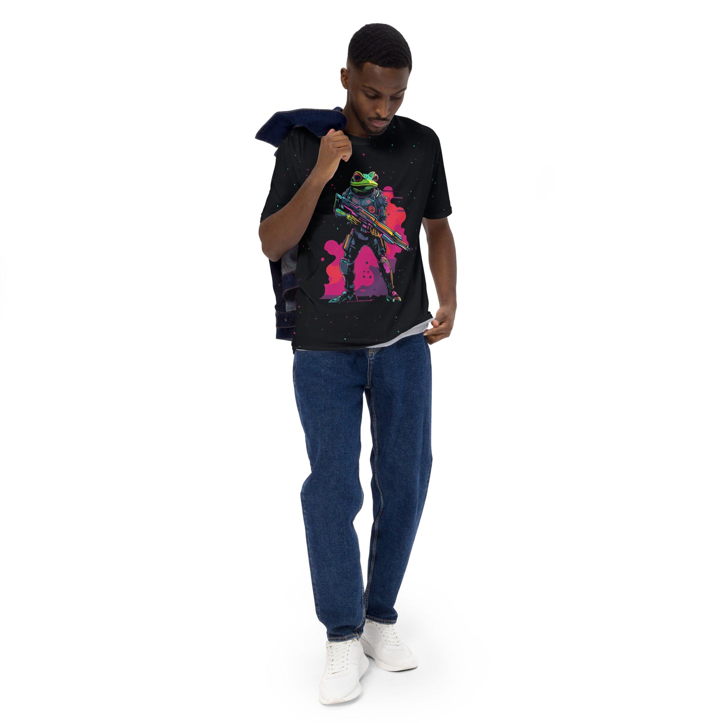 Galactic Ribbit - All-Over Print T-Shirt