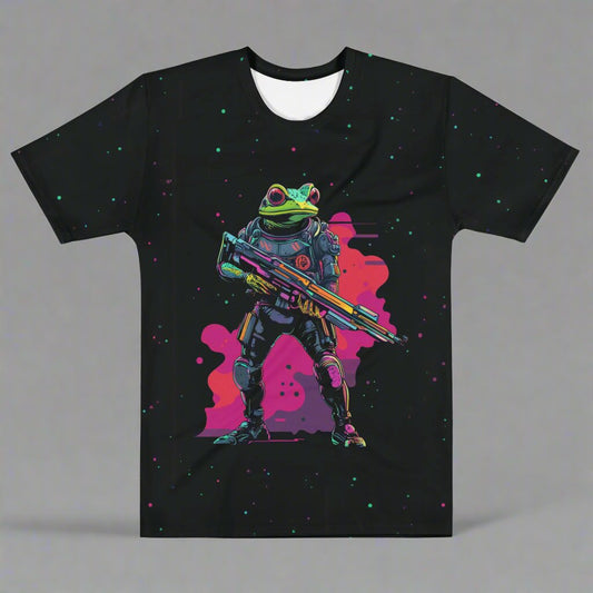 Galactic Ribbit - All-Over Print T-Shirt