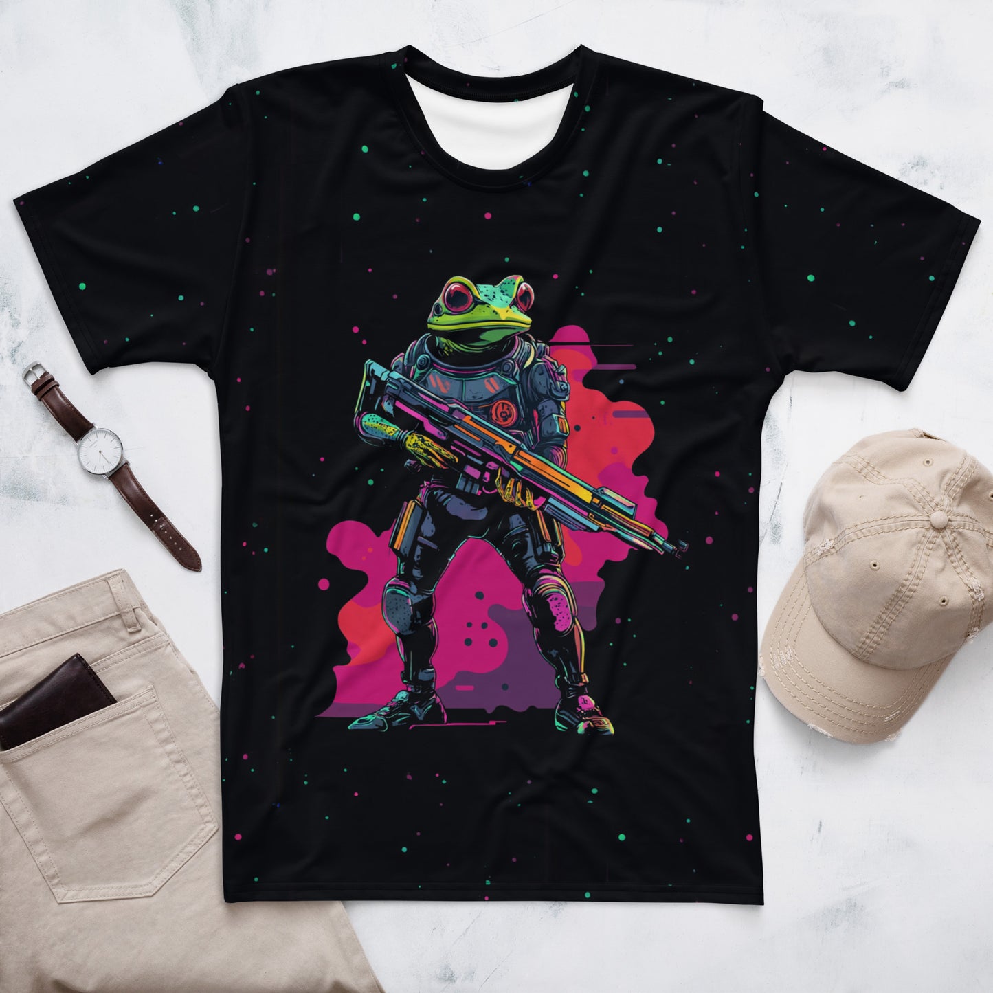 Galactic Ribbit - All-Over Print T-Shirt